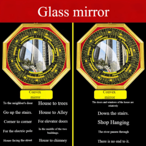 Home Tai Chi Bagua Mirror Pendant
